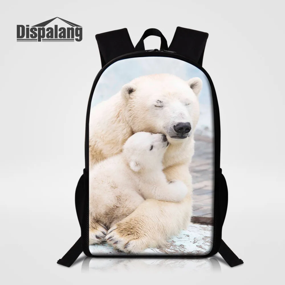 Polar bear school backpacks