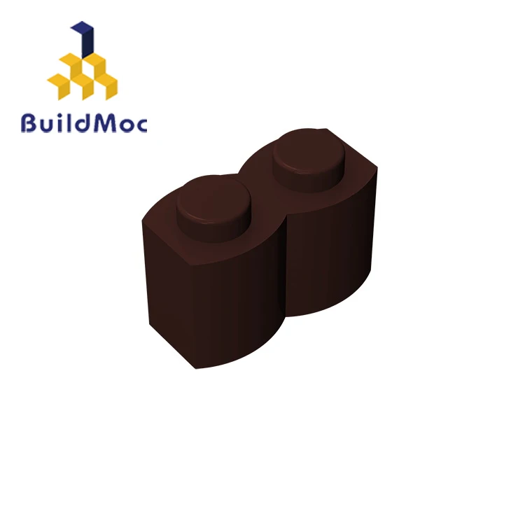 BuildMOC 30136 модифицированный кирпич 1x2 бревна для строительных блоков детали сделай