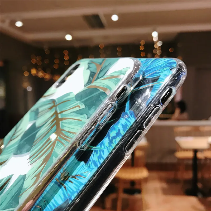 Floral Plating iPhone 8 case flower (5)