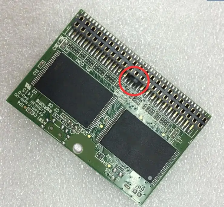 

New Horizontal Type 256M 44p IDE Disk On Module DOM Electronic 256MB IDE Flash Disk Module 44Pin for Industrial IPC soft route
