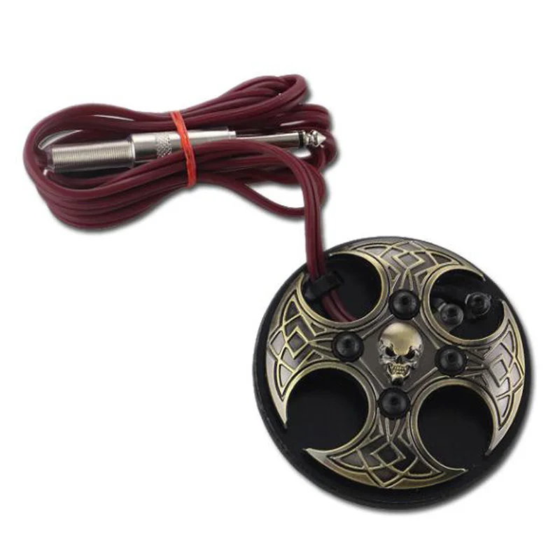 

Tattoo Foot Pedal Switch For Tattoo Machine Gun Power Clip Cord Kit Set Supply