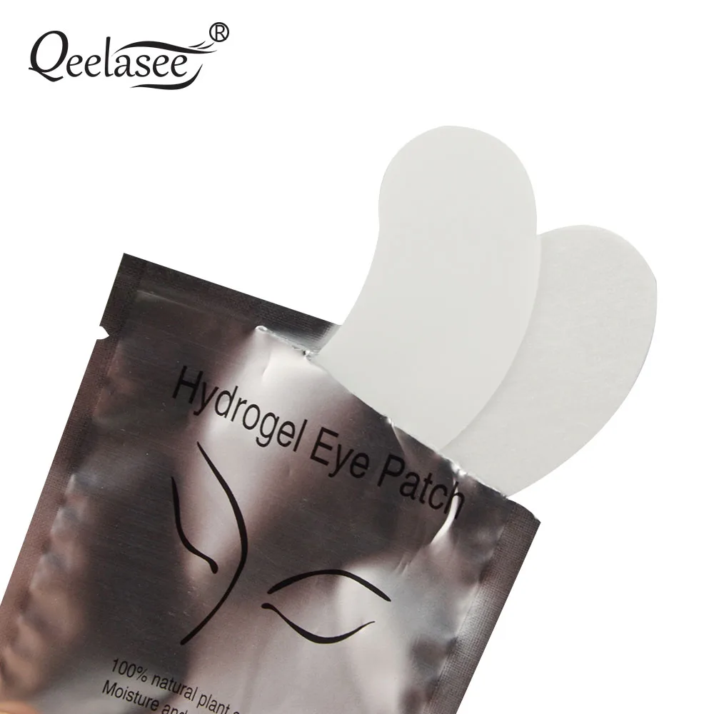 

20/50/100 Pairs Eye Patches for Eyelash Extension Hydrogel Gel Under Eye Pads Patches Lint free Stickers for False Eyelashes
