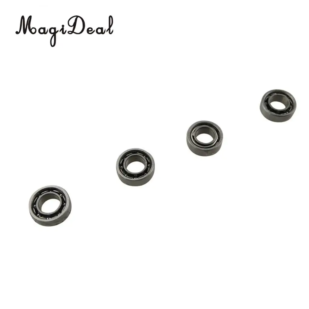 MagiDeal Motor+Propeller+Bumper+Bearing Shafts CW CCW Motor Set for Hubsan X4 H502S H502E H507A RC Drone Parts