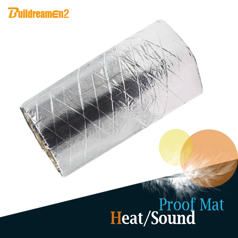 Buildreamen2 75CM X 100CM Aluminum Foil Automotive Heat Insulation