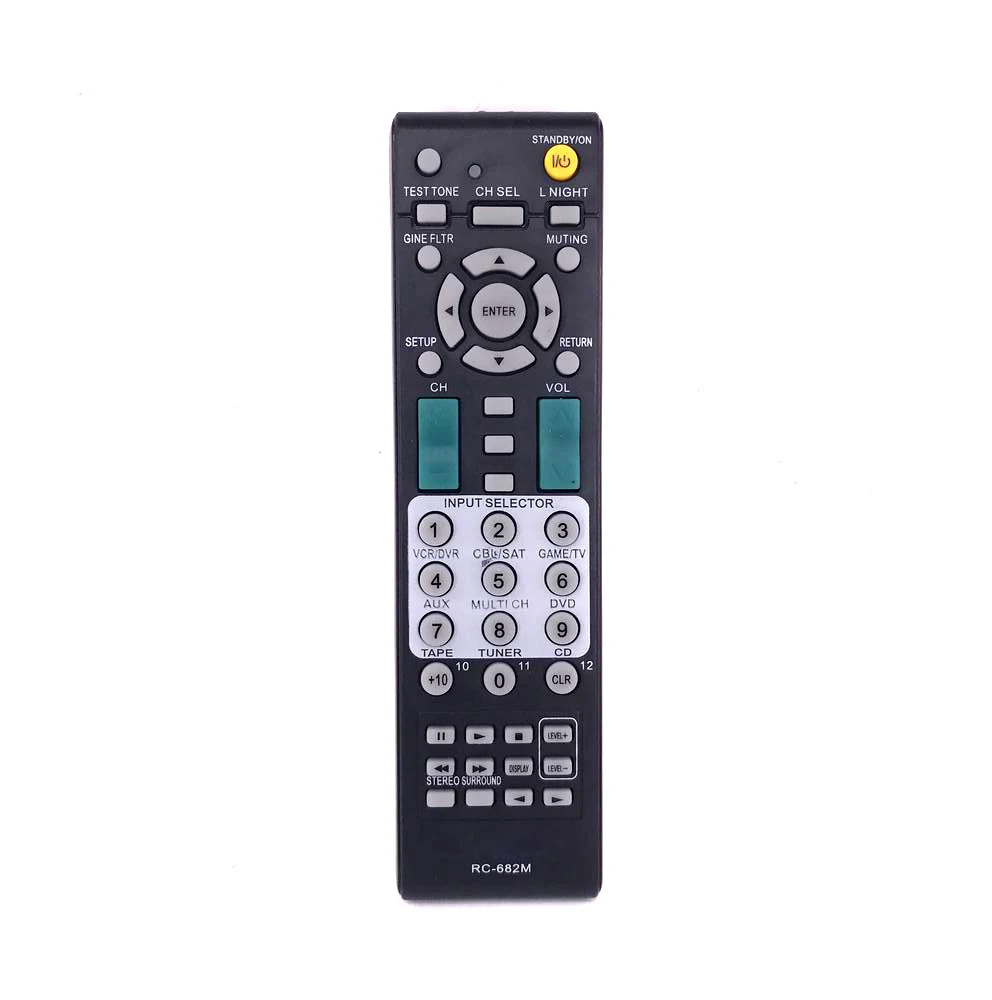 New For ONKYO RC 682M Audio Video Receiver Remote Control RC682M RC 681M RC 606S Manual