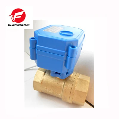 

DN15 DN20 DN25 DC3.6V-6V DC12V CR01 CR02 CR05 brass female BSP reduced boreCWX-15N 2NM 2-way motorized ball valve for irrigation