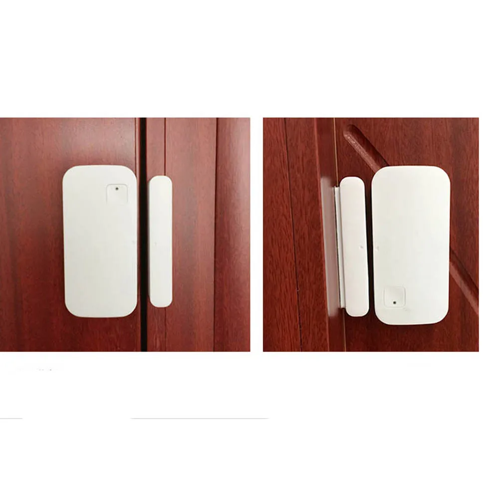 WI-FI дверной датчик, магнитный переключатель приложение Управление 110dB умный дом Дверной контакт сигнализации Беспроводной, оконный, дверной открытые Сенсор запись оповещения