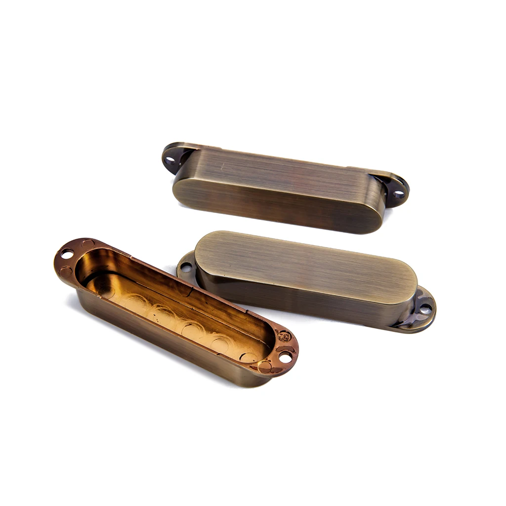 3 Pieces Electric Guitar Sealed Single Coil Pickup Cover for ST Strat Stratorcast