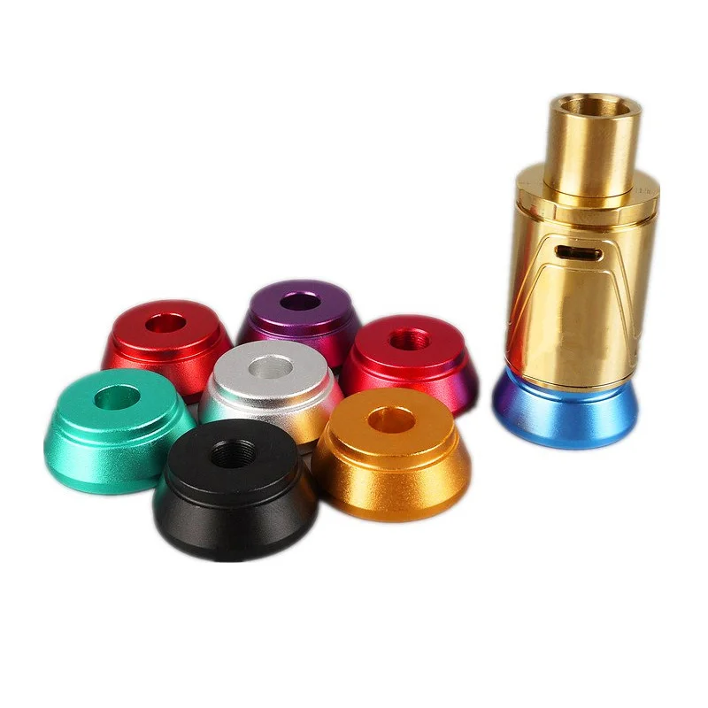 

FIXFANS 1Pc Aluminum Metal Atomizer Base Stand Holder for 510 Thread Vape Tank Electronic Cigarette Accessories