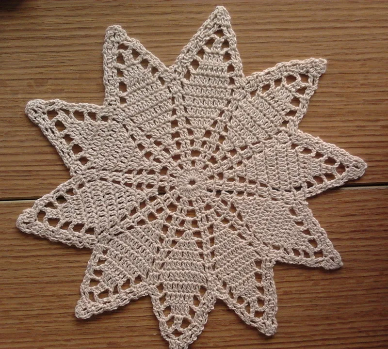 Хлопок ручное вязание крючком doilies/подстаканник, подстаканник, coaster 27 см/10," 12 шт./партия CD056