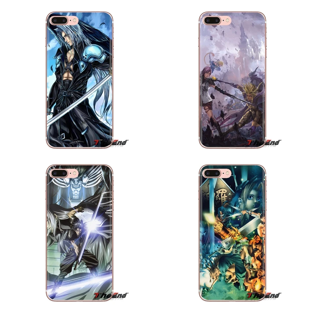 For Xiaomi Redmi 4A S2 Note 3 3S 4 4X 5 Plus 6 7 6A Pro Pocophone F1 Soft Transparent Cases Covers Sephiroth phone wallpaper |