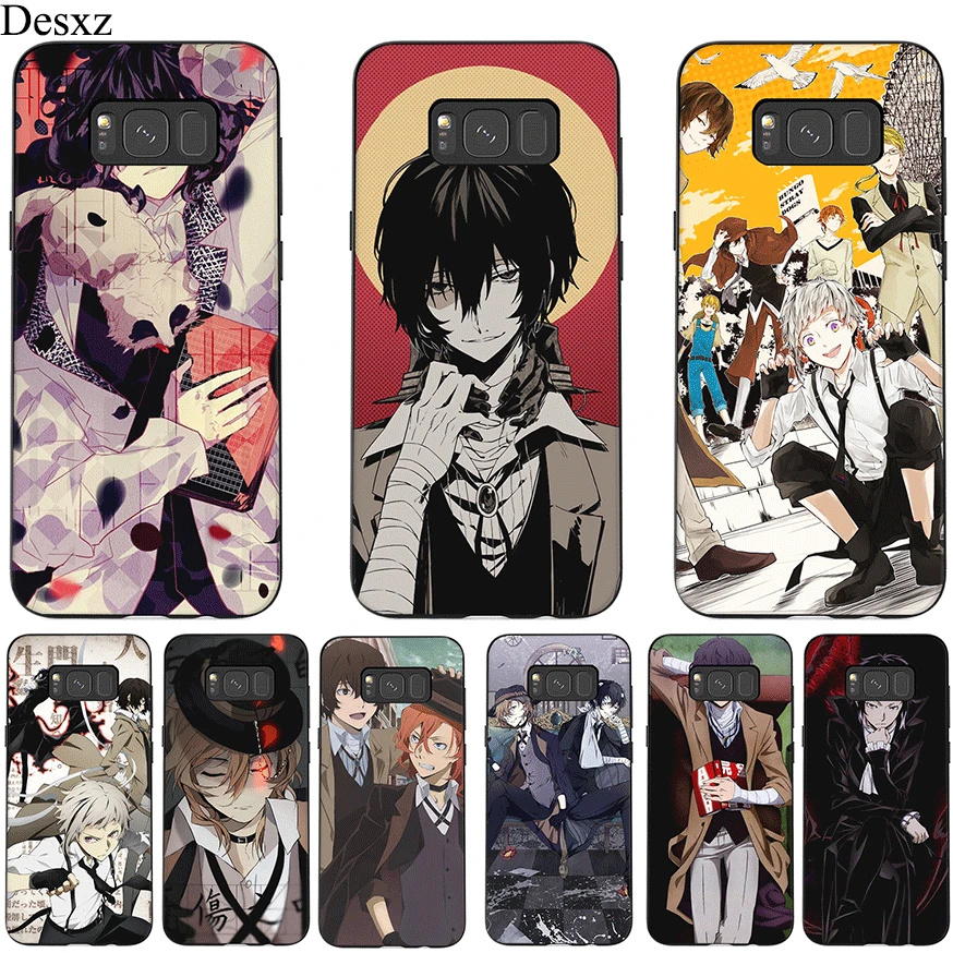 

TPU Mobile Phone Case For Samsung A10 A20 A30 A40 A50 A60 A70 A7 A8 A9 A6 A5 A3 J6 Cover Bungou Stray Dogs Shell