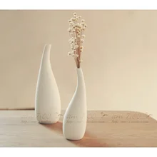 Нордическая короткая белая ваза украшение бутылка современный домашний мягкий Декор интерьера