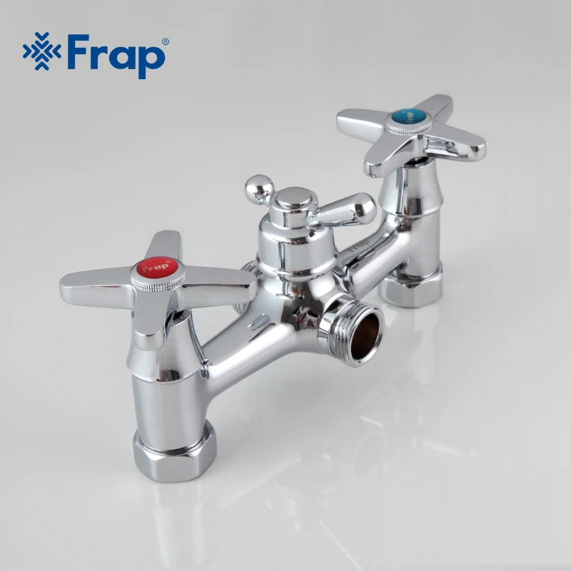 Ceny Frap klasyczny prysznic kran do wanny długi nosek armatura łazienkowa ciepła i zimna woda podwójny uchwyt podwójna kontrola F2208 F2209D F2220 F2227D