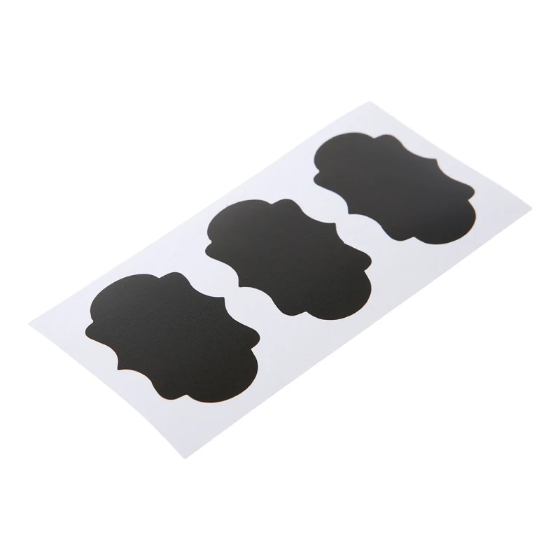 

36 Pcs Blackboard Stickers Chalkboard Contact Paper Labels Kitchen Jar Bin TagsRamadan Festival Gifts