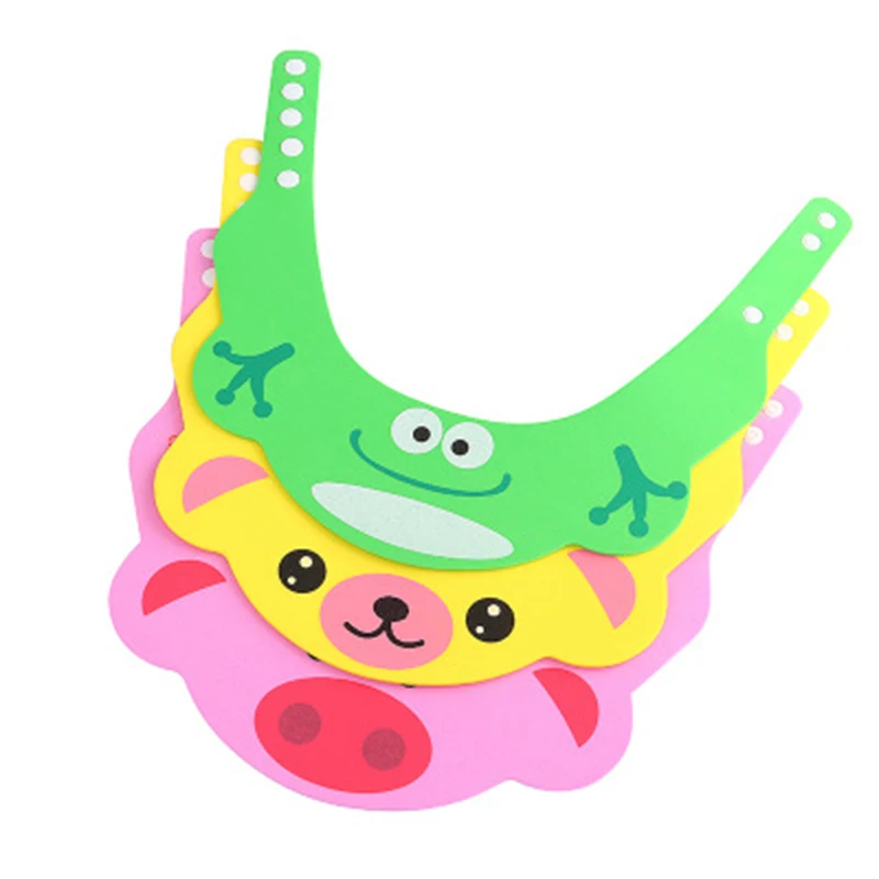 طفل جميل قابل للتعديل الشامبو قبعة جديد وصول طفل الاطفال شامبو درع قناع الاستحمام دش حوض غسل الشعر قبعات للطفل الرعاية