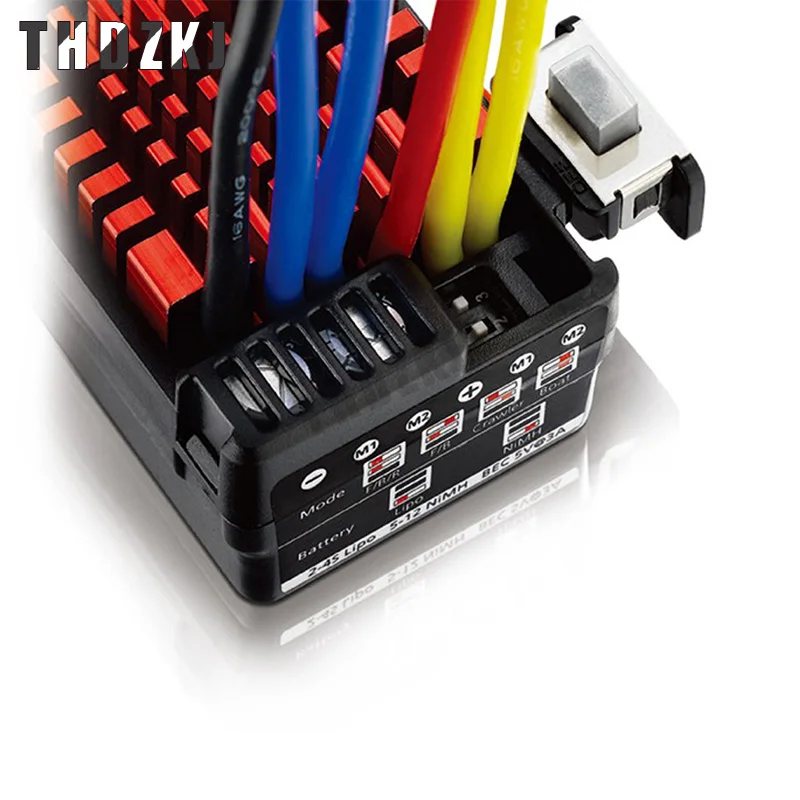 Hobbywing QuicRun WP 1080 гусеничный водонепроницаемый матовый ESC встроенный BEC 2 3S Lipo со