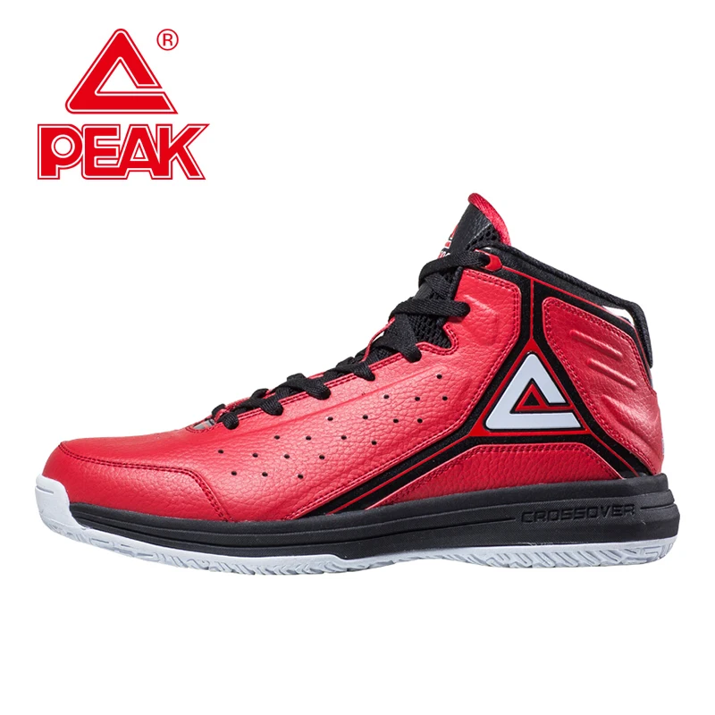 PEAK SPORT Men Basketball Shoes Breathable Comfortable Sports Ankle Boots Athletic Training Durable Rubber Outsole Sneakers