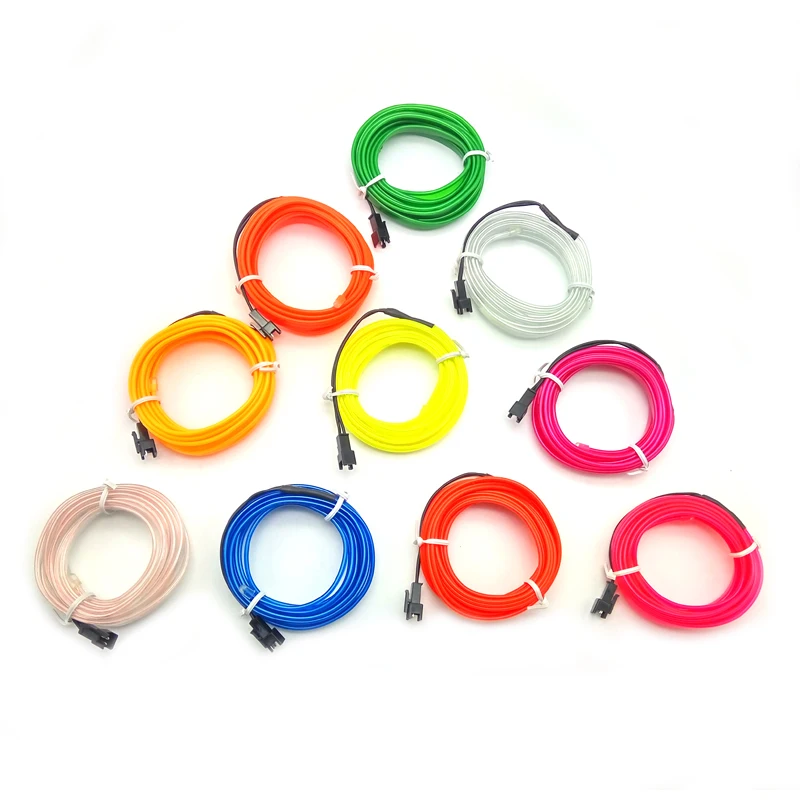 Для BMW E60 E90 F10 F30 F15 E63 E64 E65 E86 E89 E85 E91 E92 E93 F02 M5 E61 F01 м салона светодиодный EL трос Трубка