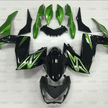 Для Kawasaki Z300 Z250- Кузов для Kawasaki Z300 Z250 16 кузов Z 250 300 Ninja цвета: черный, зеленый, набор для всего тела