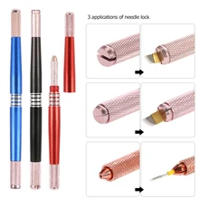 1 шт. Перманентный макияж бровей Татуировка ручка ручная Татуировка ручка татуировка машина татуировки аксессуары
