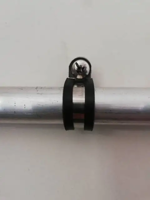 2pcs lot 304 Stainless Steel Rubber Lined P Clips Cable Mounting Hose Clamp Mikalor Grootte : 35mm 2pcs lot 304 Stainless Steel Rubber Lined P Clips Cable Mounting Hose Clamp Mikalor Grootte : 35mm