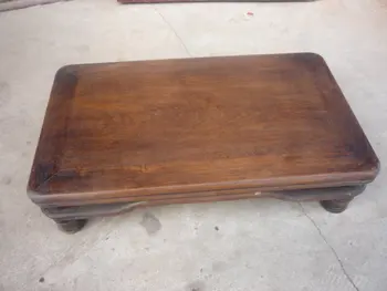 

Rare Old Qing Dynasty wooden Kang Table, with beautiful seashells ,free shpping