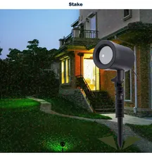Aimbinet Outdoor Laser Projector Sky Star Spotlight Showers Landscape DJ Disco Lights R&G Garden Lawn Christmas party