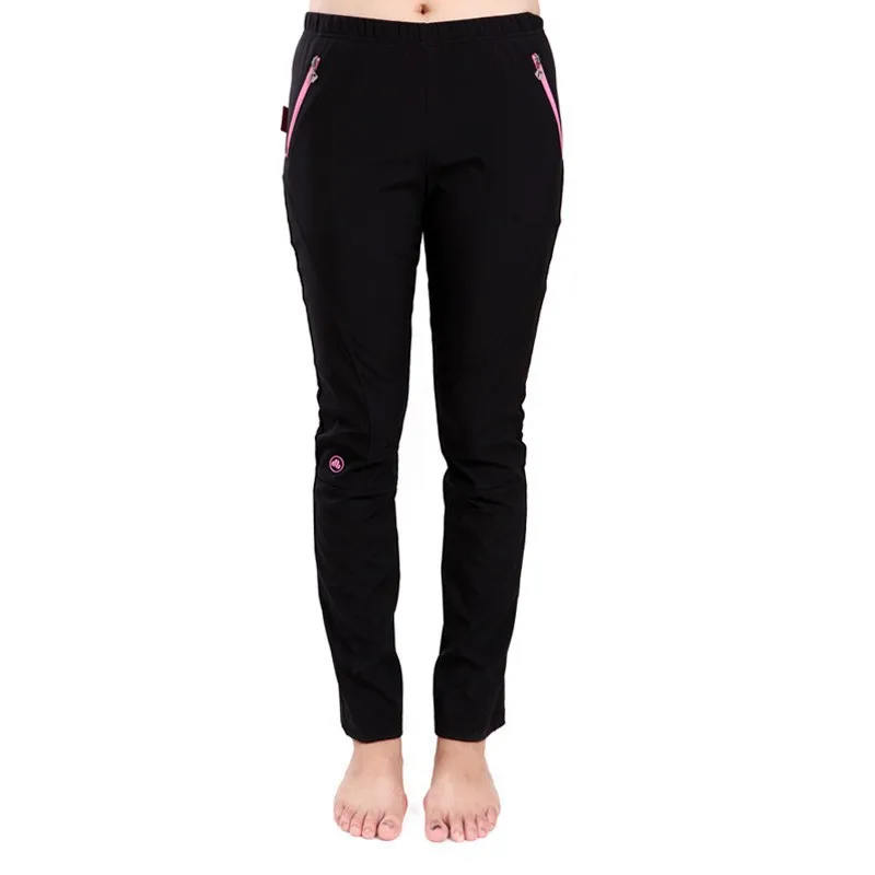 LANCE зимние женские штаны для бега ветронепроницаемые облегающие спортивные штаны дышащие Светоотражающие походные спортивные брюки для фитнеса