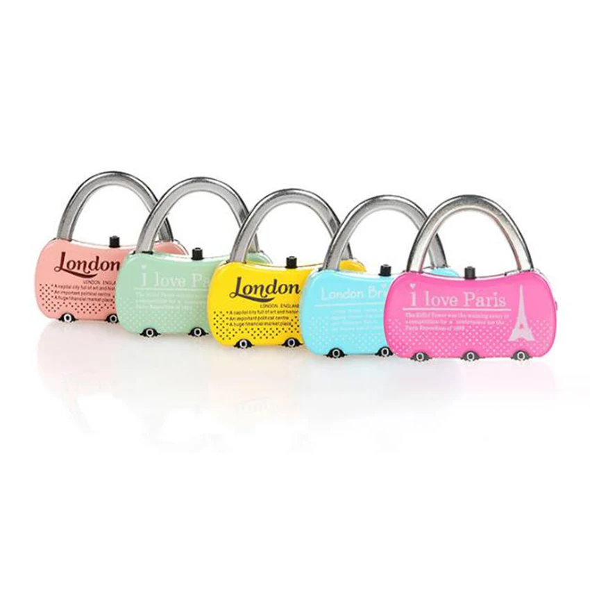 

Combination Password Lock Alloy Security Lock Suitcase Luggage Coded Lock Cupboard Cabinet Locker Padlock