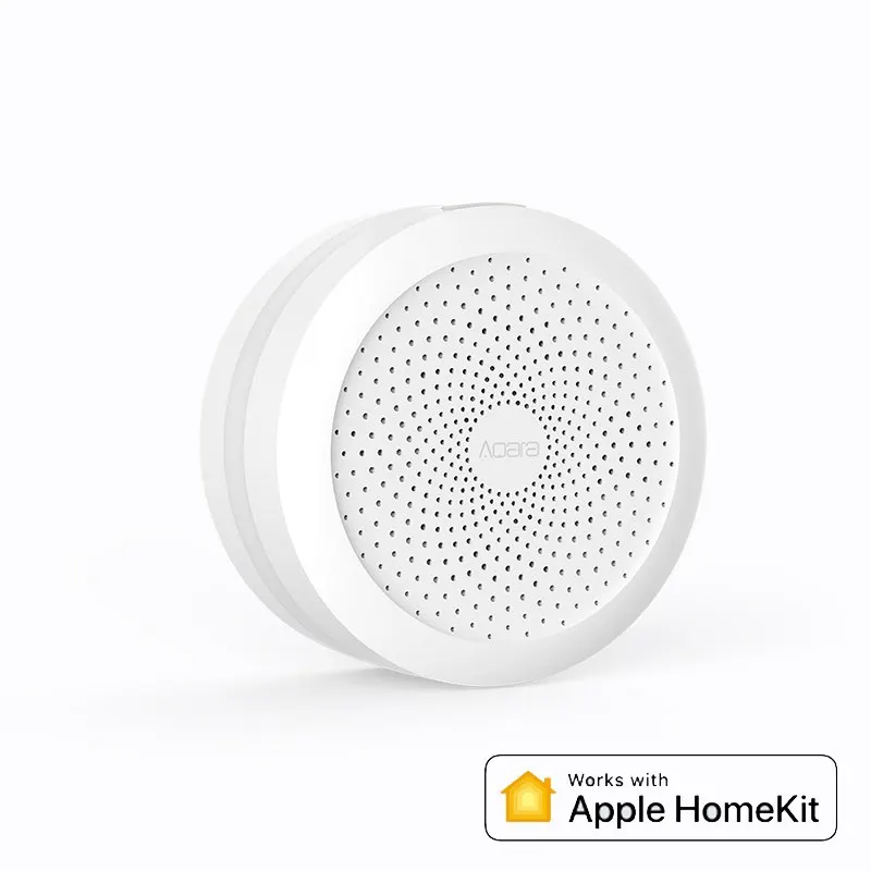 Aqara концентратор Mi gateway с RGB светодиодный ночник умная работа с Apple Homekit и aqara умное приложение для xiaomi умный дом - Цвет: Standard