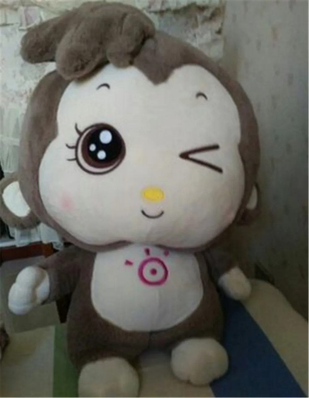 Fancytrader Funny Stuffed Soft Plush Lovely Giant Cartoon Monkey Toy 60cm 24inch 3 Colors 7