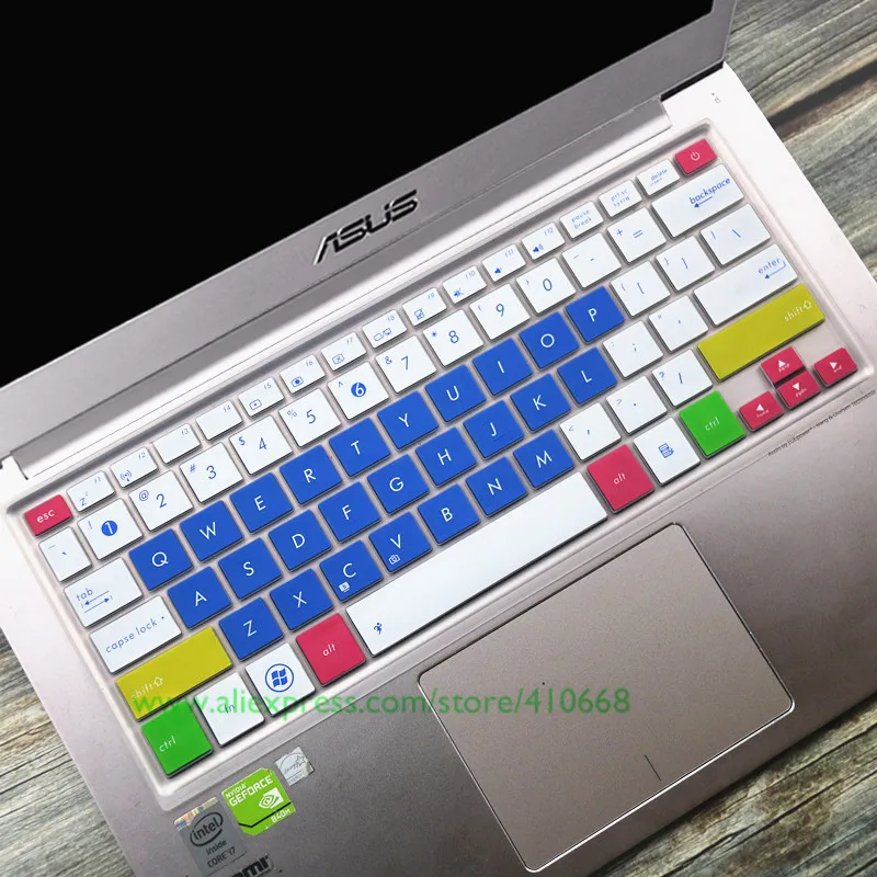 Защитный чехол для клавиатуры ноутбука Asus Zenbook UX305F TX300 TP300 P302 UX302 U303L RX310 UX32V UX305L 13 3