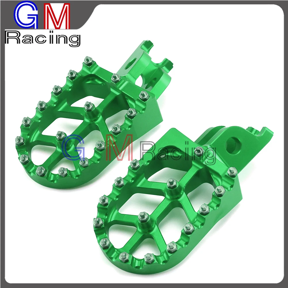 

Motorcycle CNC Billet Foot Pegs Rest Footpegs Pedals For KAWASAKI KX250F 06-16 KX450F 07-16 KLX450R 08-13 KX 250F 450F Dirt Bike