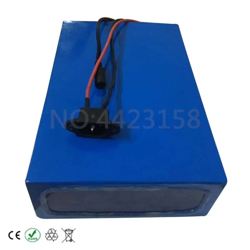 Perfect Big Capacity 48 Volt Batteries 48V 20Ah Li-ion Battery for Electric Bike with PVC case Built in 13S 30A BMS + 2A CC/CV Charger 3