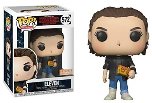 

Exclusive Funko pop TV: Stranger Things - Eleven (New Punk Look) #572 Vinyl Action Figure Collectible Model Toy In Stock