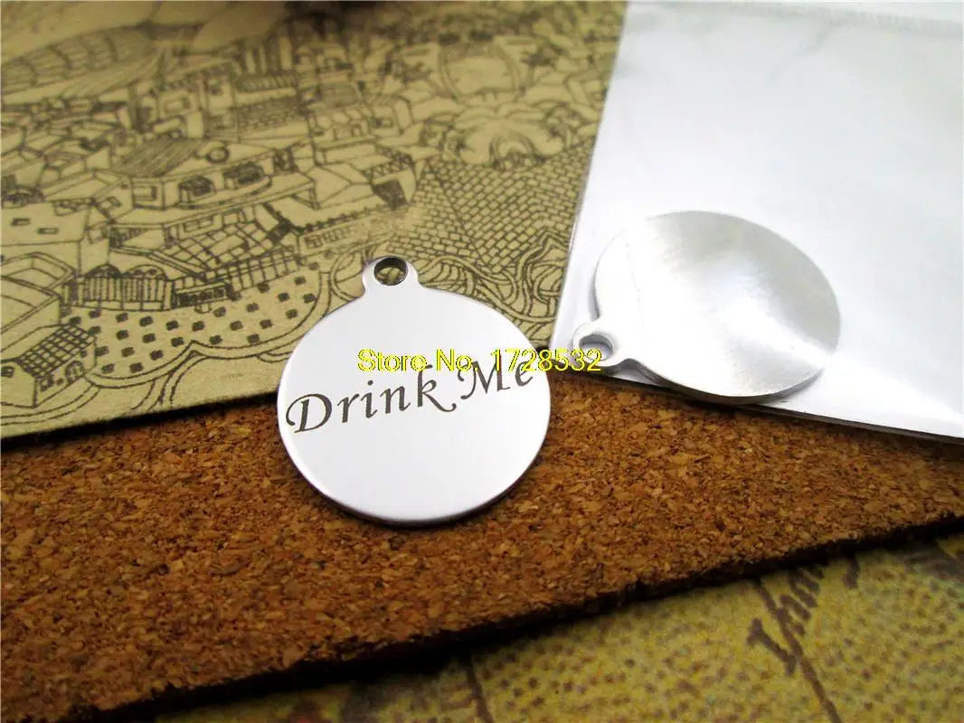 10 шт. подвески из нержавеющей стали напишите мне|charm pendant|diy charmsdiy charms pendant |