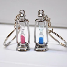 1 шт. мультфильм ретро конский фонарь брелок для ключей игрушки таймер-Часы игрушки Монтессори игрушки для детей время подсчета детские игрушки