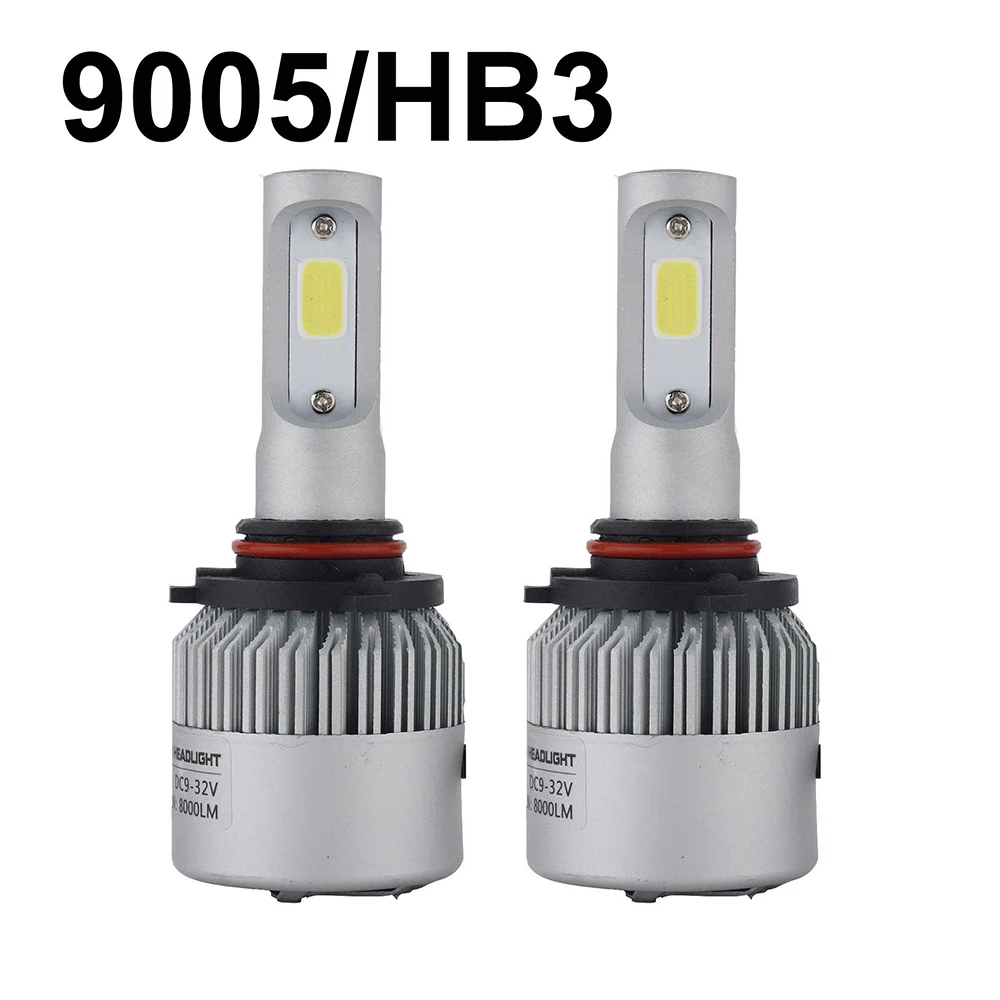 HB3 9005 Led Bulb HB4 9006 car Headlight lamp 6500k xenon white 72W 8000Lm COB Chips