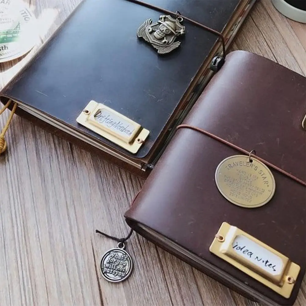 Index Sticker Zipper Bookmarks brass Label plate Metal bookmarks Index for Midori traveler's notebook Diary planner DIY accessories Vintage stationery supply