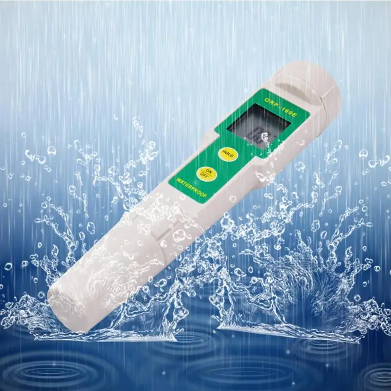 

Professional Pen Type Waterproof Digital ORP Meter Automatic Calibration Range +/- 1999mg/LmV Water Analyzer Control Tester