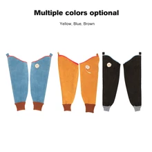 2 шт. износостойкие сварочные рукава из воловьей кожи устойчивые рукава огнестойкие сварочные рабочие руки защитные рукава