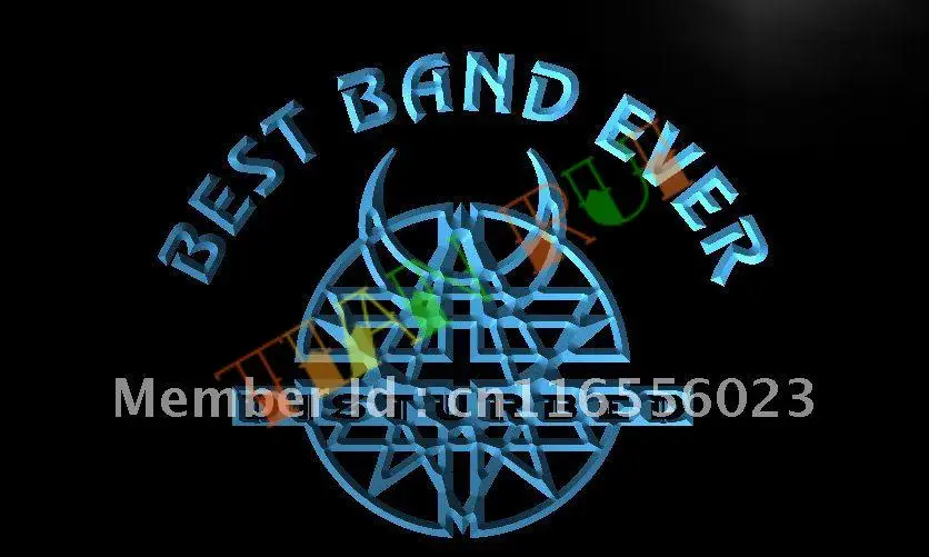 

LA320- Best Band Ever Disturbed LED Neon Light Sign