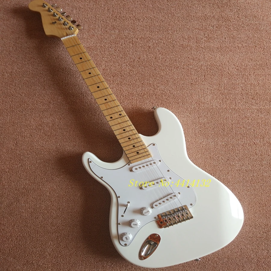 

The new Style Maple keyboard Left Hand ST electric guitar in Creamy yellow body