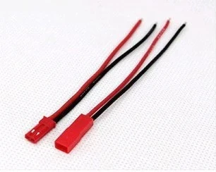 

10 Pairs 150mm JST Connector Plug Cable Male+Female for RC Battery