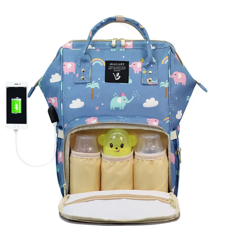 Mummy Maternity Nappy Diaper Bag Large Capacity Baby Bag Travel Backpack Handbag