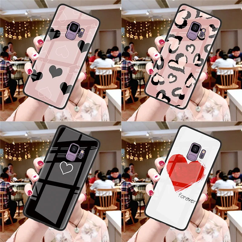 

Tempered Glass Cases For Samsung Galaxy S10 Note 8 9 S9 S8 Plus S10e Capa J4 J8 A7 A8 A6 Plus 2018 A50 M20 M10 J7 Prime A6s Case