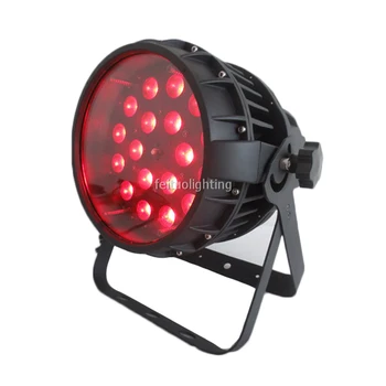 

12pcs+flight case outdoor 18x10w rgbw 4in1 zoom par LED par light for event disco stage party strobe dj bar show