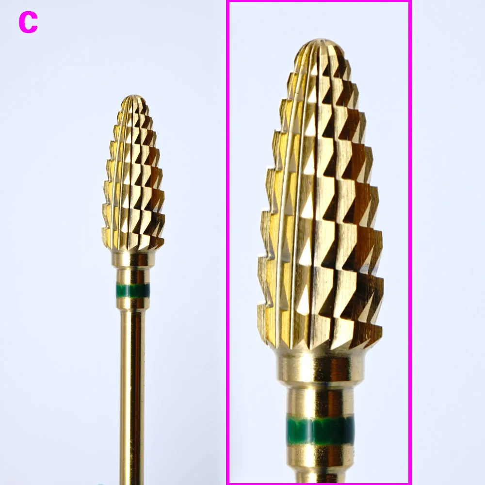 

C electric nail drill stainless steel nail drill Milling cutter for manicure pedicure Apparatus for manicure Gel polish nail bit