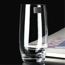 Прозрачная стеклянная бутылка для воды чашка для питья стеклянная рюмка es банка для пива Fincan экологически чистые прозрачные кружки чашка круглая DDQ94